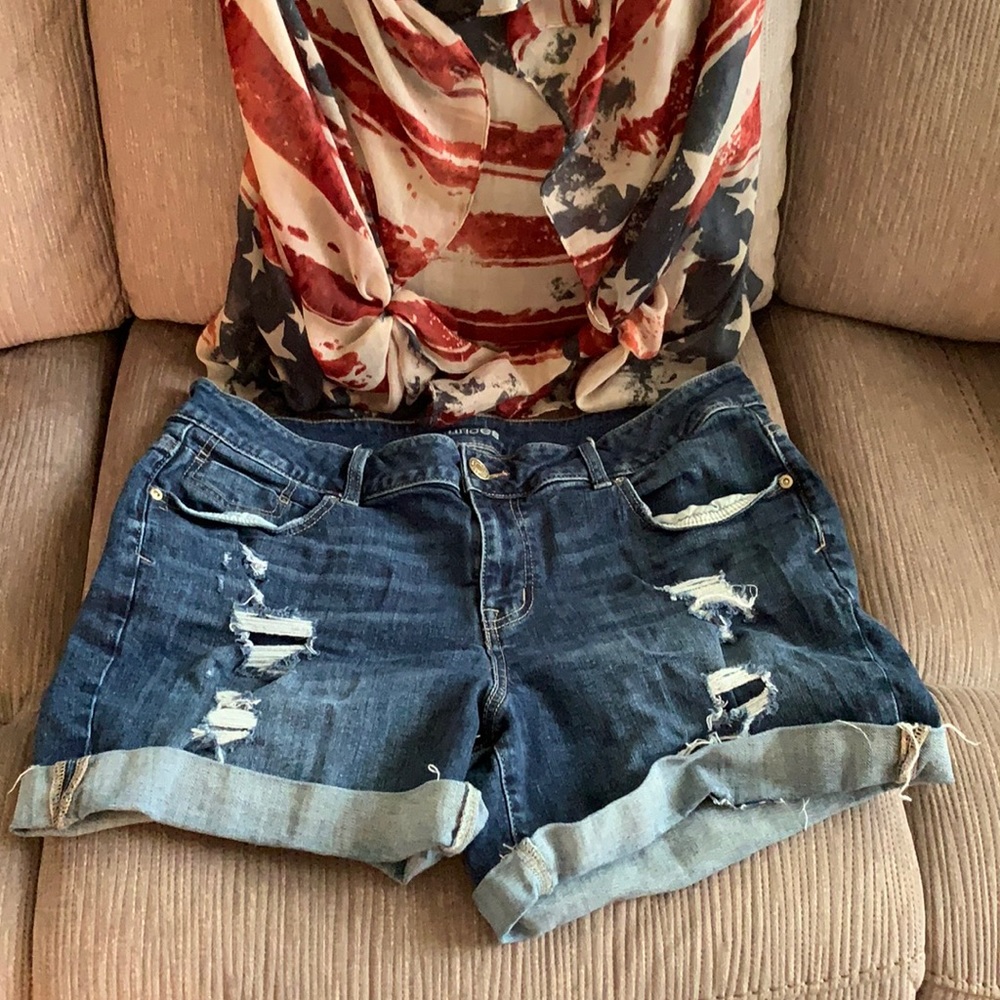 Jean shorts